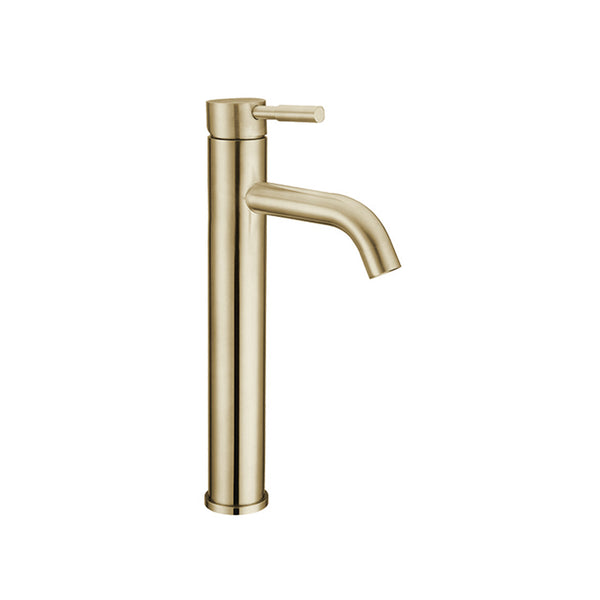 Brushed brass (Gold) Round Vessel Faucet II