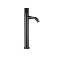ROSABELLA-BK Matte Black Industrial Vessel Faucet