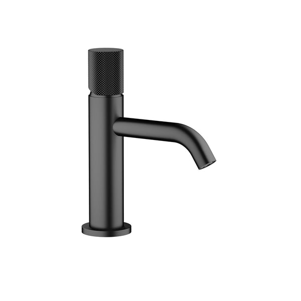 Matte Black Industrial Basin Faucet