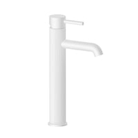 Vessel Faucet in Matte White Finish