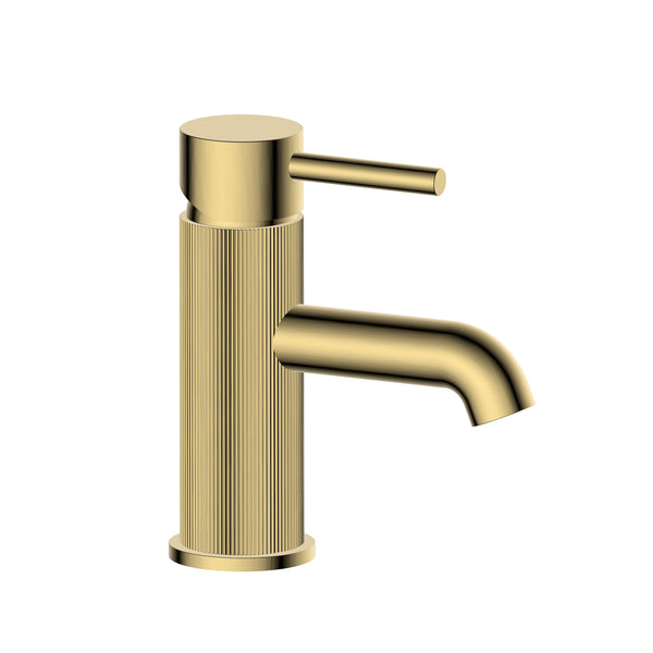 ROSETTA-GD Brushed brass bathroom faucet
