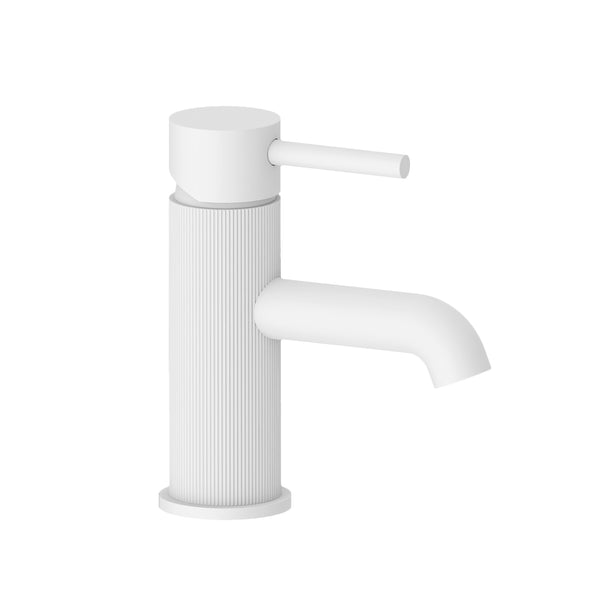 ROSETTA-W Matte white bathroom faucet