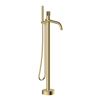 Freestanding Bathtub Faucet in Brushed brass (Gold) finish