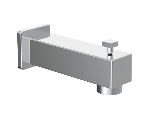 BEC DE BAIGNOIRE CARRÉ CHROME