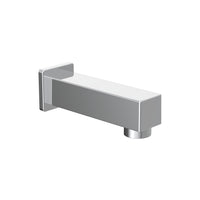 SQUARE CHROME BATHTUB SPOUT