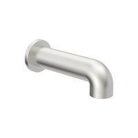 Rounded Bathtub Spout in Brushed Nickel Finish
