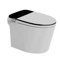 Black and white Smart toilet