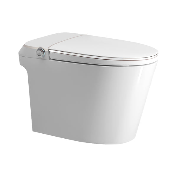 TIFFANY-MW Toilette murale intelligente blanc mat