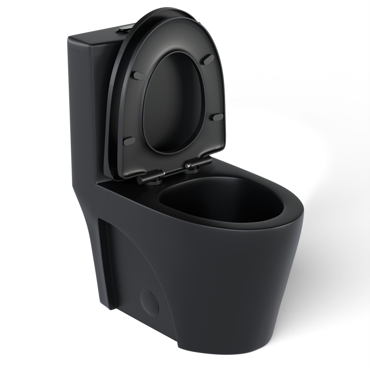 Black One-Piece Toilet - Best Selection of Matte & Other Toilets – Agua ...