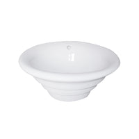 Vasque conique de porcelaine 17’’X17’’