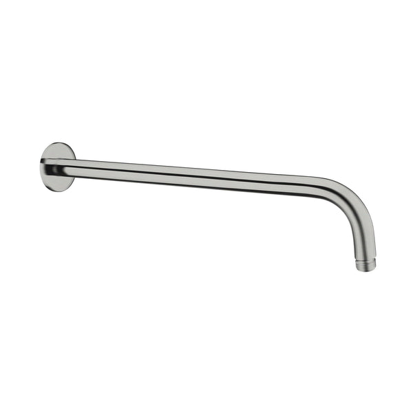 Bras de douche rond 16'' nickel brossé