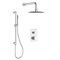 Pressure-Balanced Shower Faucet Kit in Chrome finish