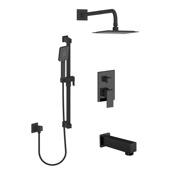 Vasso-III-bk Bath-shower set