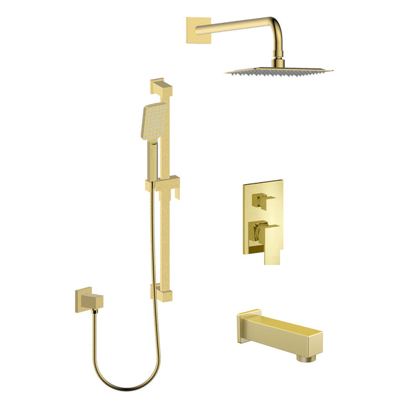 Vasso-III-gd Bath-shower set
