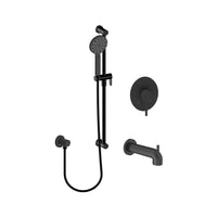 Vilma-bk Bathtub and shower faucet set