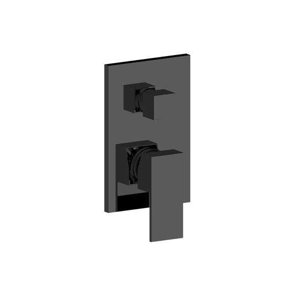 VINCENT 2-function trim kit in matte black finish