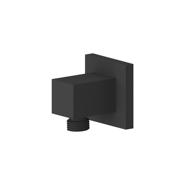 SQUARE FEED ELBOW MATTE BLACK