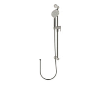 Viviane-bn Shower Rail, Hose and Handheld Shower in Brushed Nickel