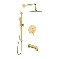 Vonella-gd Bathtub and shower faucet set