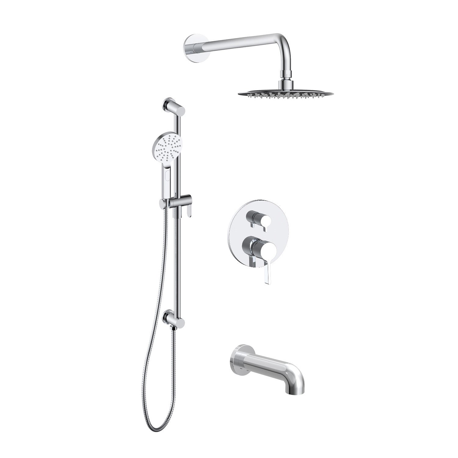 Agua Canada | Vonella Bathtub and Shower Faucet Set