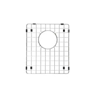 Grille de fond Emilio pour évier avec pieds en caoutchouc en acier inoxydable