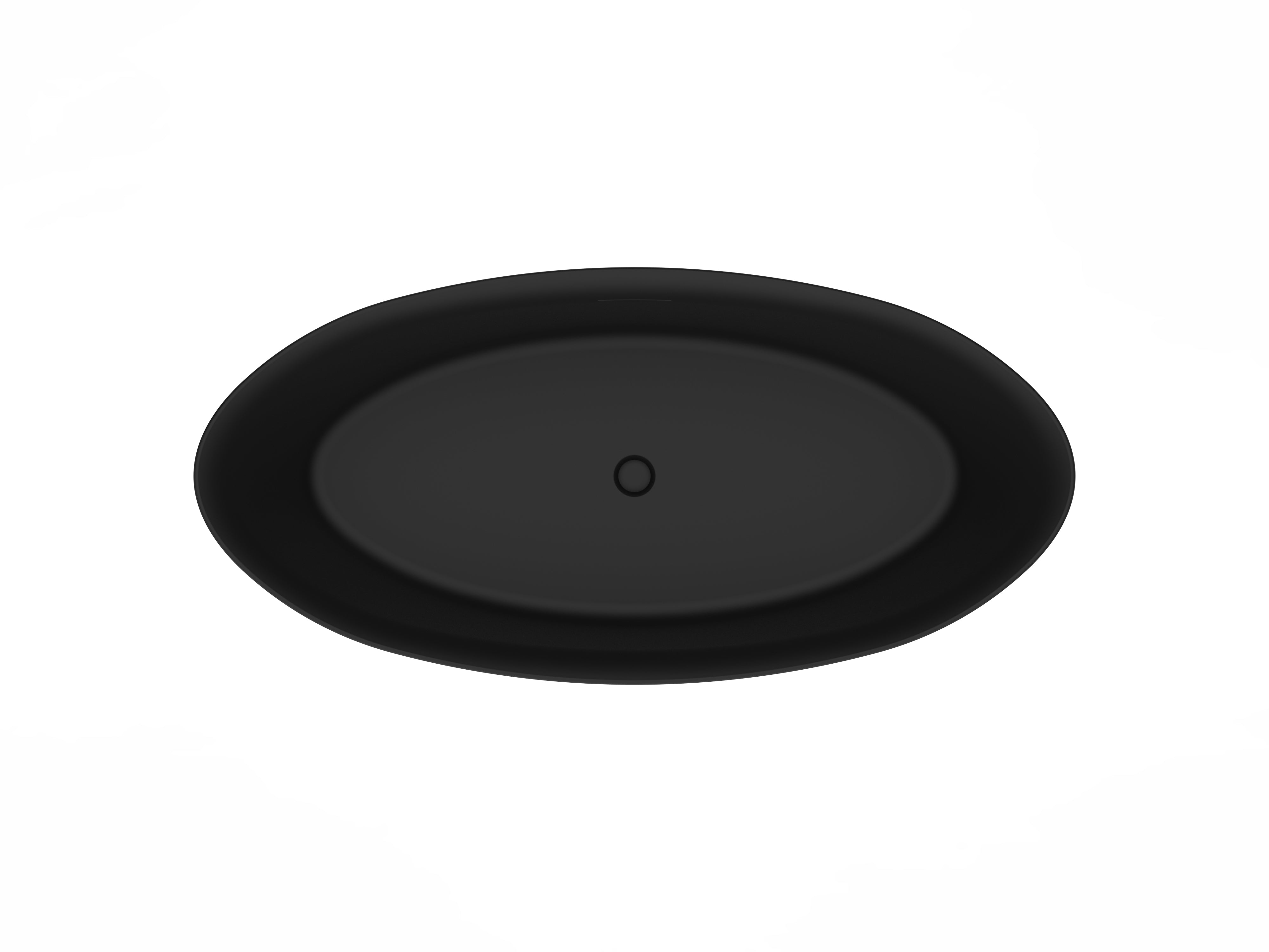 Bradley freestanding Bathtub with Built-in Drain System