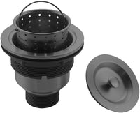 Crep-Noire Basket strainer in black stainless