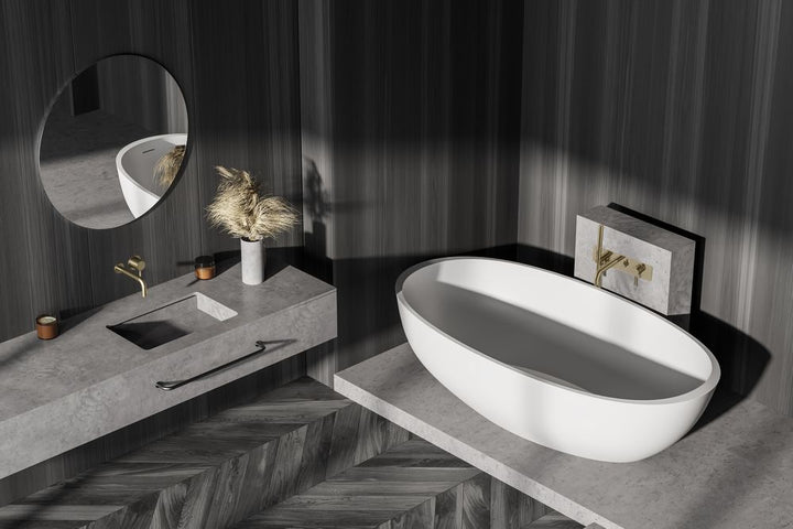 Modern Elegance: MONROE-BK Matte Black Faucet for Stylish and Functional Kitchens.